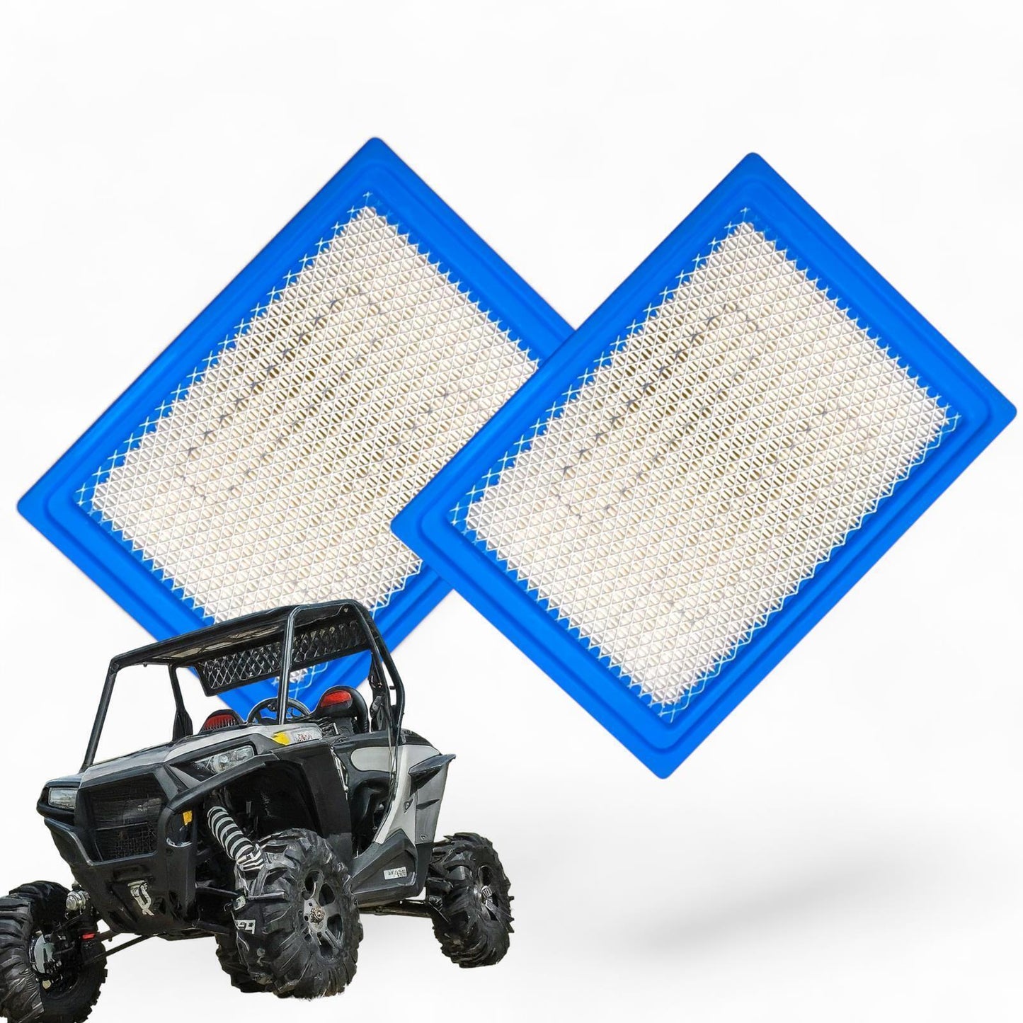 (2-Pack) 7081706 Replacement Air Filter [2012-2018 RZR 570, 2014-2018 Ranger 570