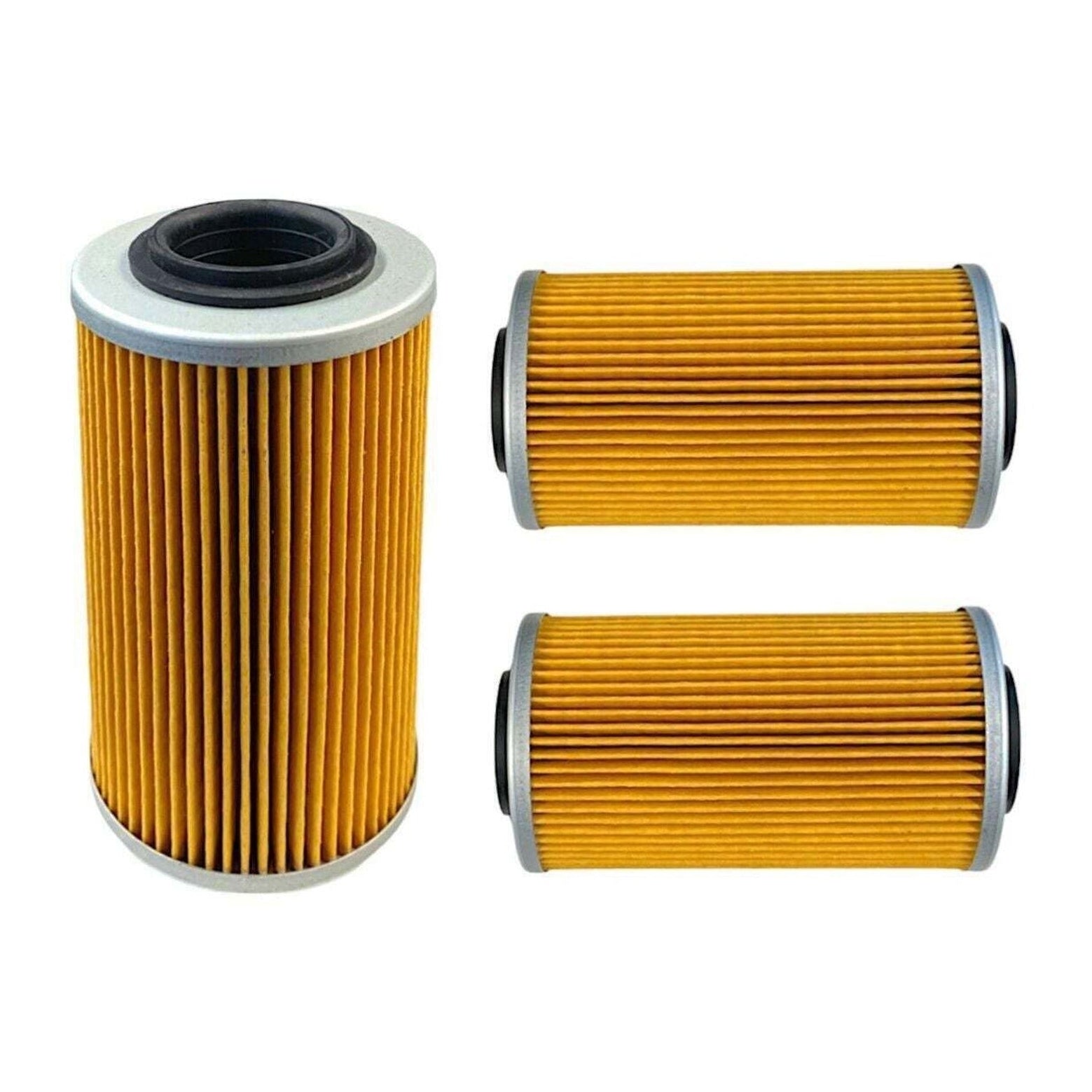 3-Pack Marine Oil Filter Fits Seadoo GTX RXP Speedster Challenger 420956741 Compatible with 2002-2017 SEADOO PWC and Boat Models Oil Filter