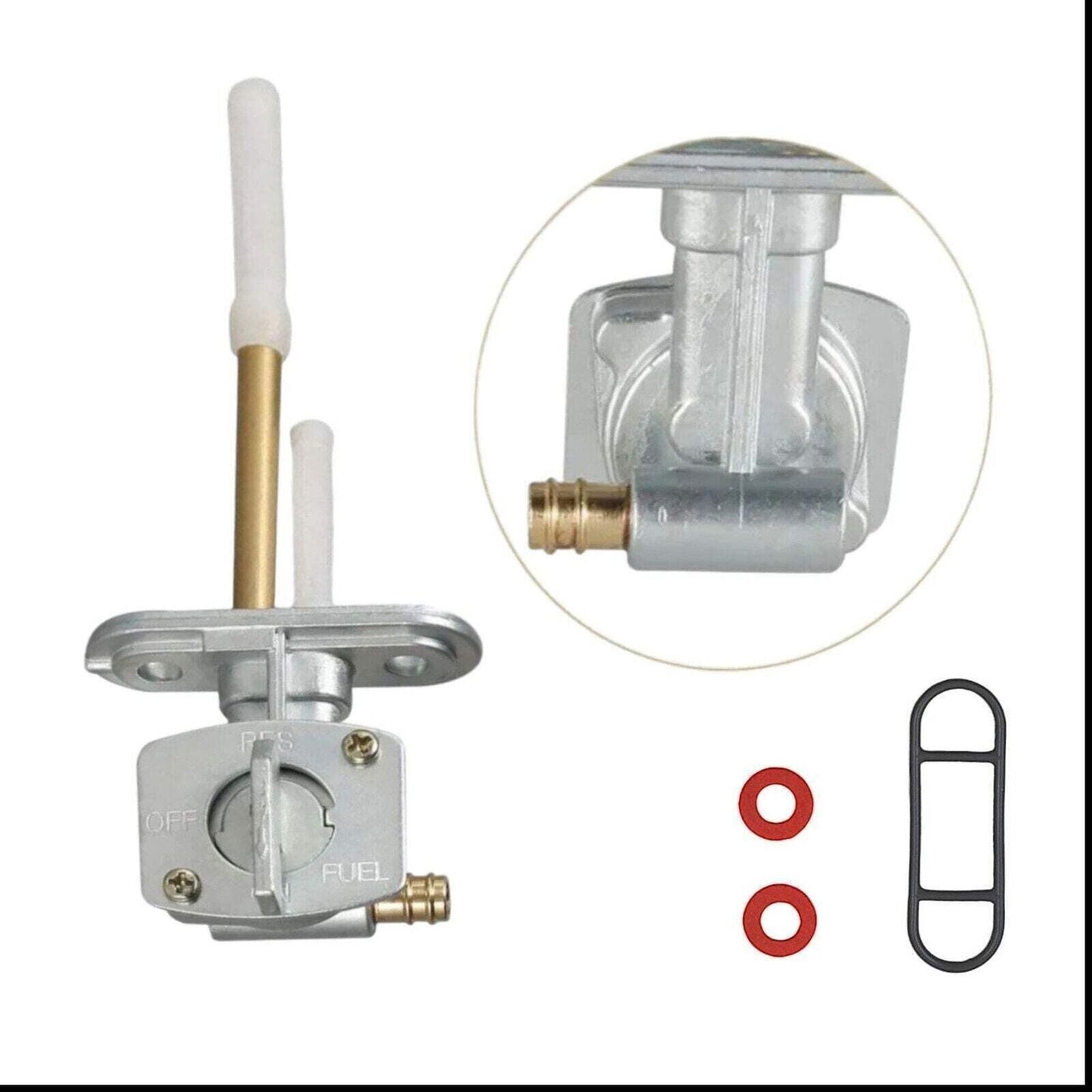 Fits Arctic Cat 300/400 Fuel Switch Pump Petcock Valve [1998-2005 Models]