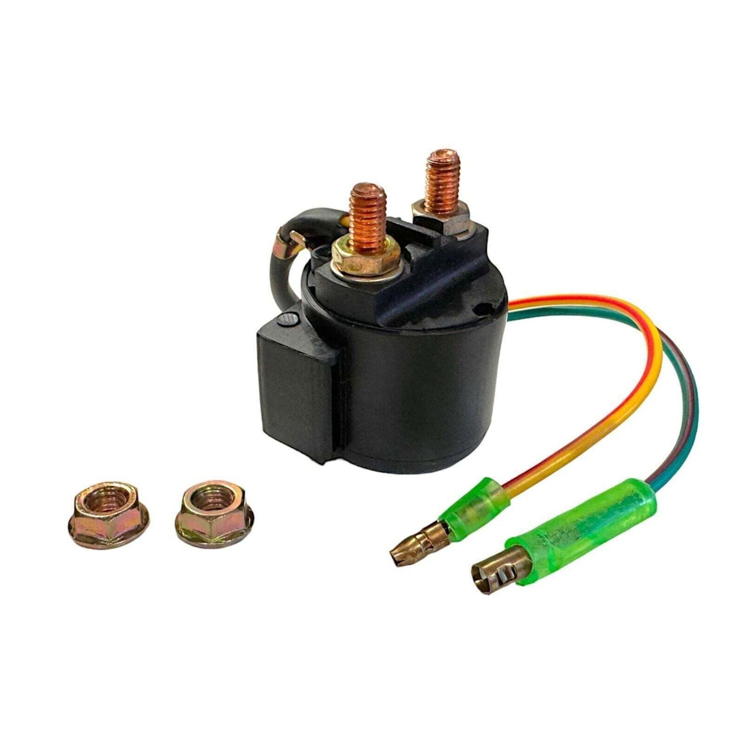 2-Pack Replacement Starter Relay Solenoid for Vintage Fits HondaMotorcycles CB350 CB400 CB500 CB550 CB750 CM400 Goldwing Nighthawk Starter Relay