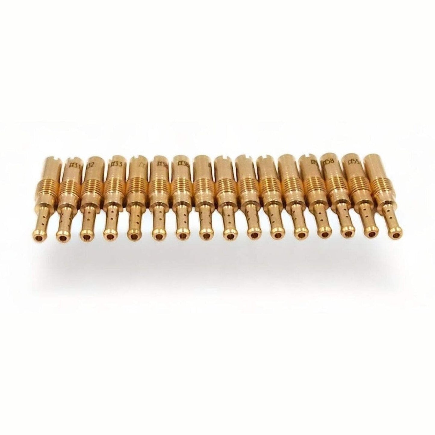 16 Piece Replacement Injector Nozzle Set [Sizes 30-60] Compatible with PWK