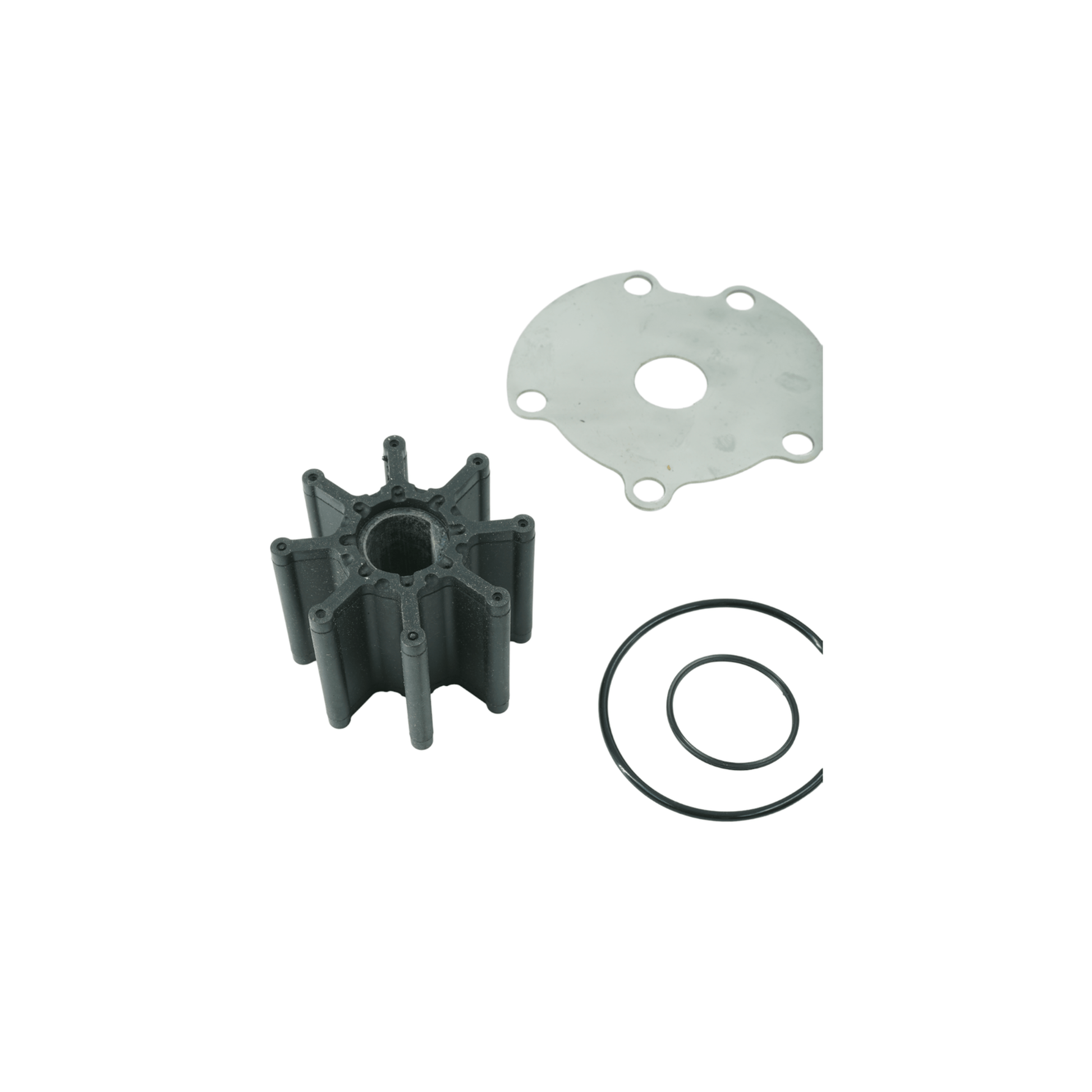 Water Pump Housing & Impeller Repair Kit Fits Mercruiser V8, Mercury Bravo 1, 2, 3 - Replaces OEM Part Numbers 46-807151A14, 807151A7 Water Pump Repair Kit