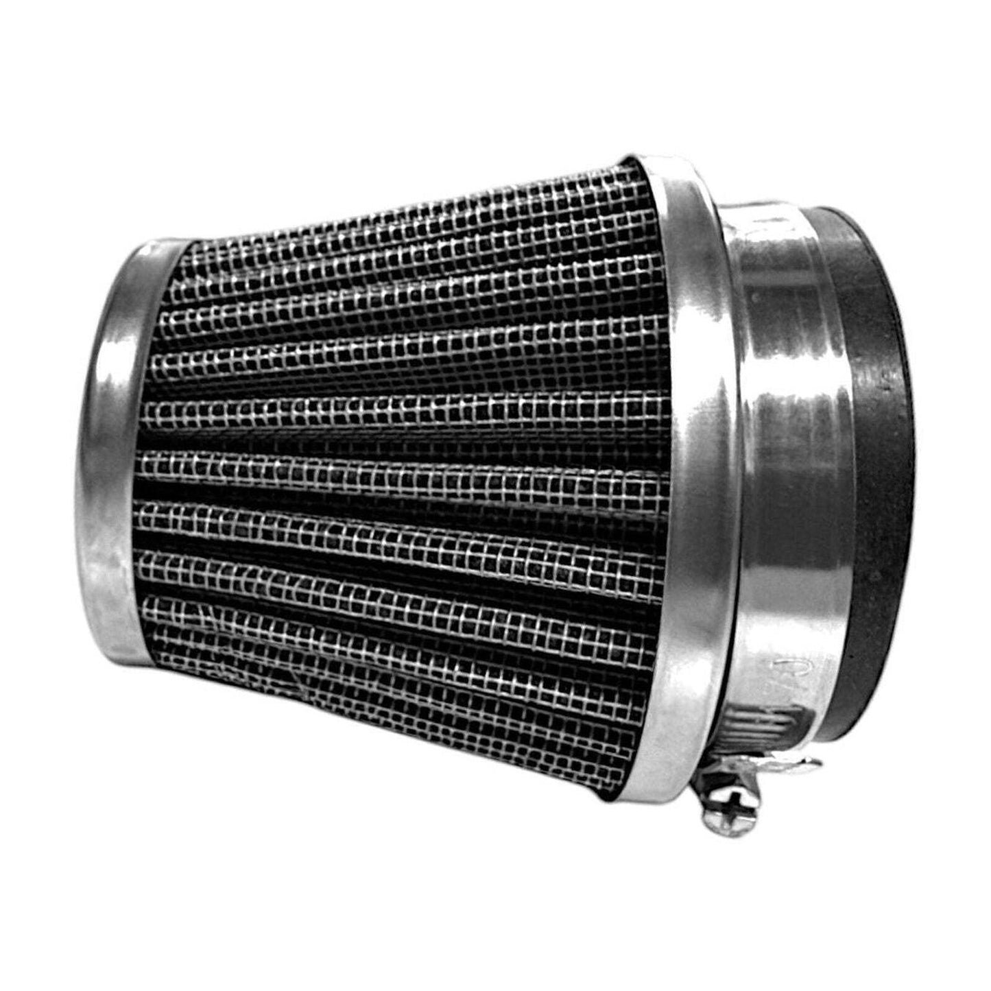 42mm Steel Mesh Air Filter [38mm-44mm] Fits Honda Yamaha Polaris Fits Kawasaki S