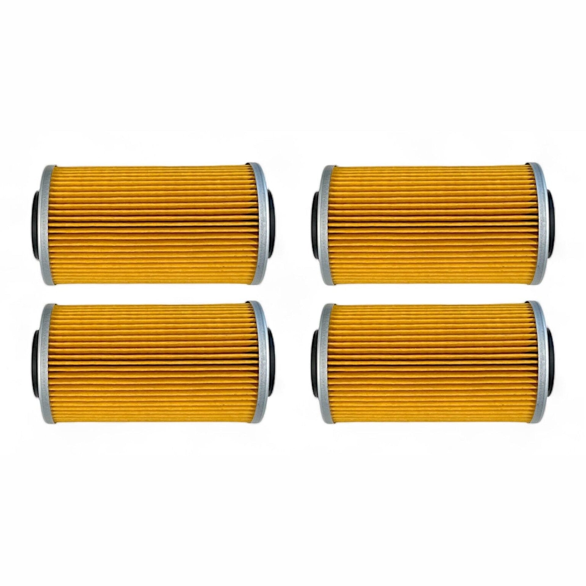 4-Pack High Performance Oil Filter for ROTAX 130HP-300HP Engines Fits BRP Can-AM Sea Doo Models OEM Part 420956744 Compatible Parts Oil Filter