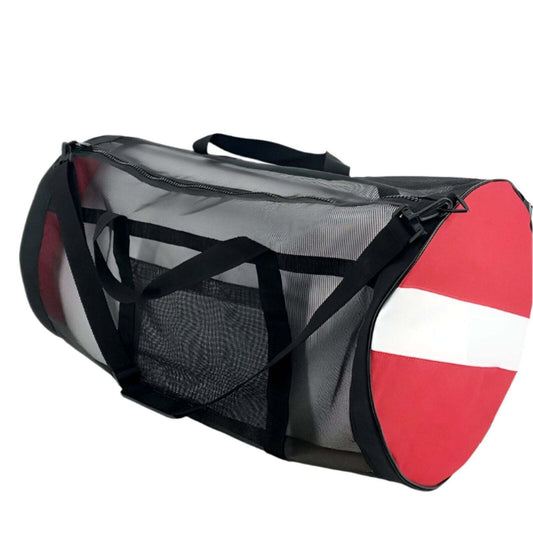 Heavy Duty Scuba/Snorkel Dive Gear Mesh Waterproof Travel Bag 30"x16" Collapsibl