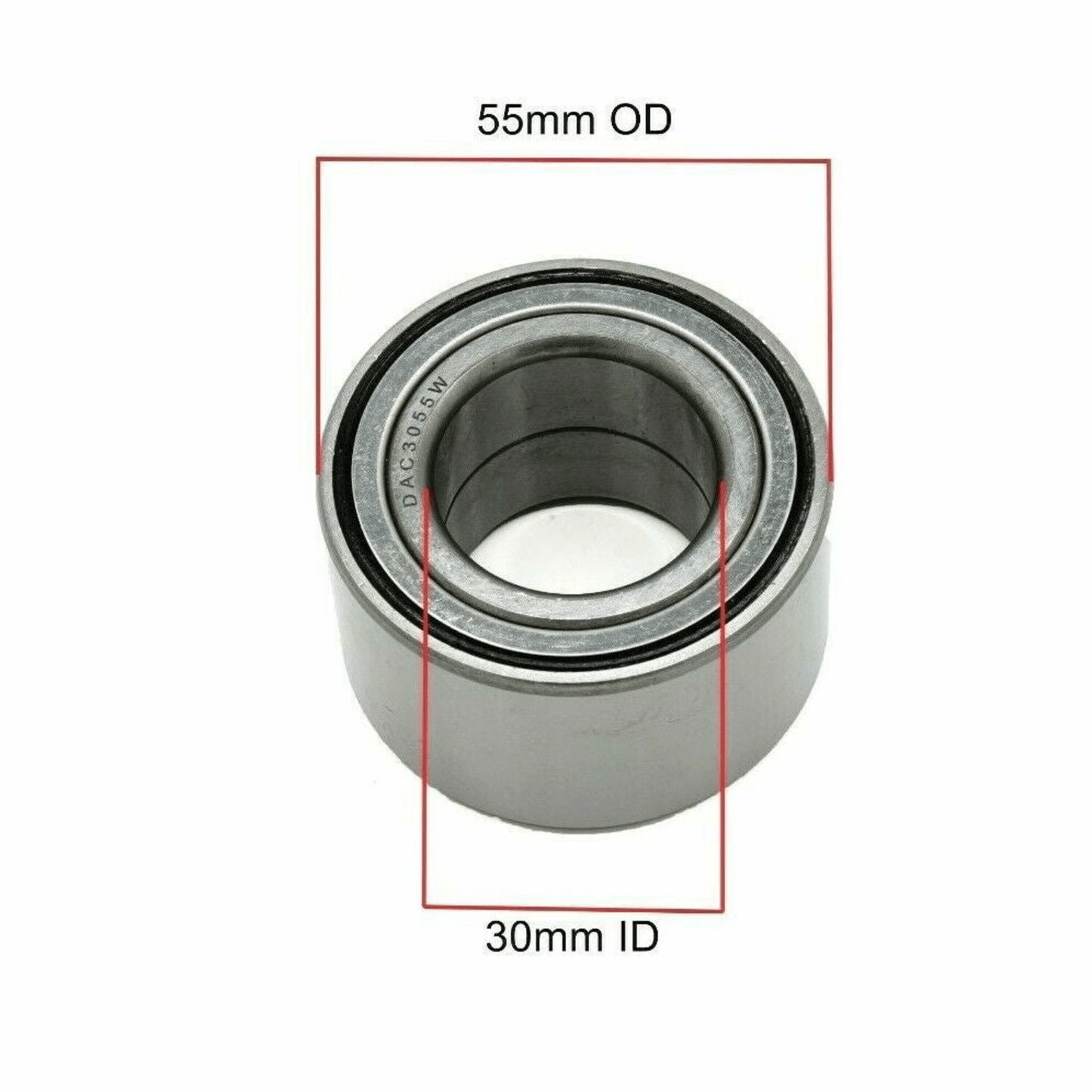 (2-Pack) 93305-00 Wheel Bearing Front Rear Big Bear Kodiak Grizzly 2003-2016