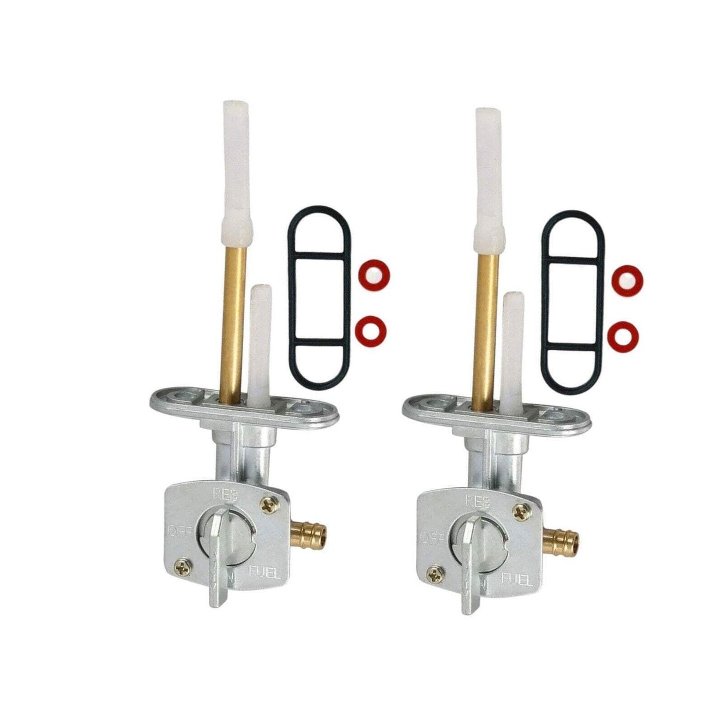 2-Pack Fuel Petcock Valve [1984-2008] Compatible with Yamaha ATVs Motorcycles Di