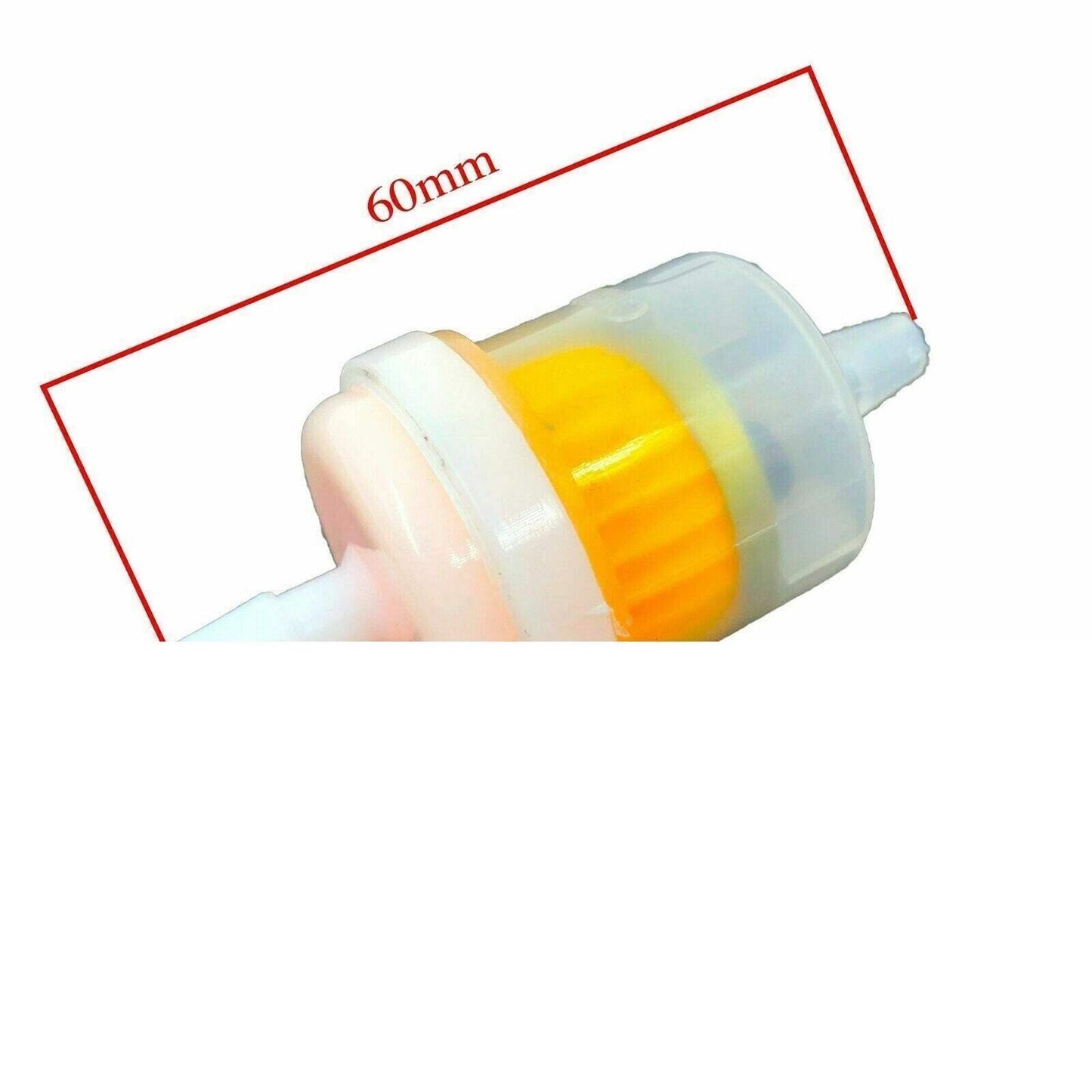 [16955-ZE1-000] Universal Inline Fuel Gas Filter Fits Honda GX110-GX390 Compatib