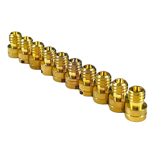Generic Replacement GY6 PZ19 Carburetor Main Jets Set 10pcs Fits Scooter ATV Mop