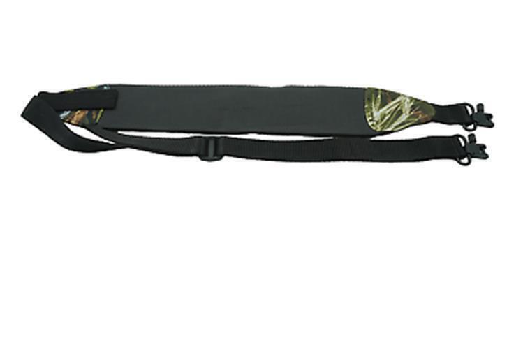 NEOPRENE Waterproof Camo Deep Woods Gun Strap Sling with Metal Swivel Clips, Cam