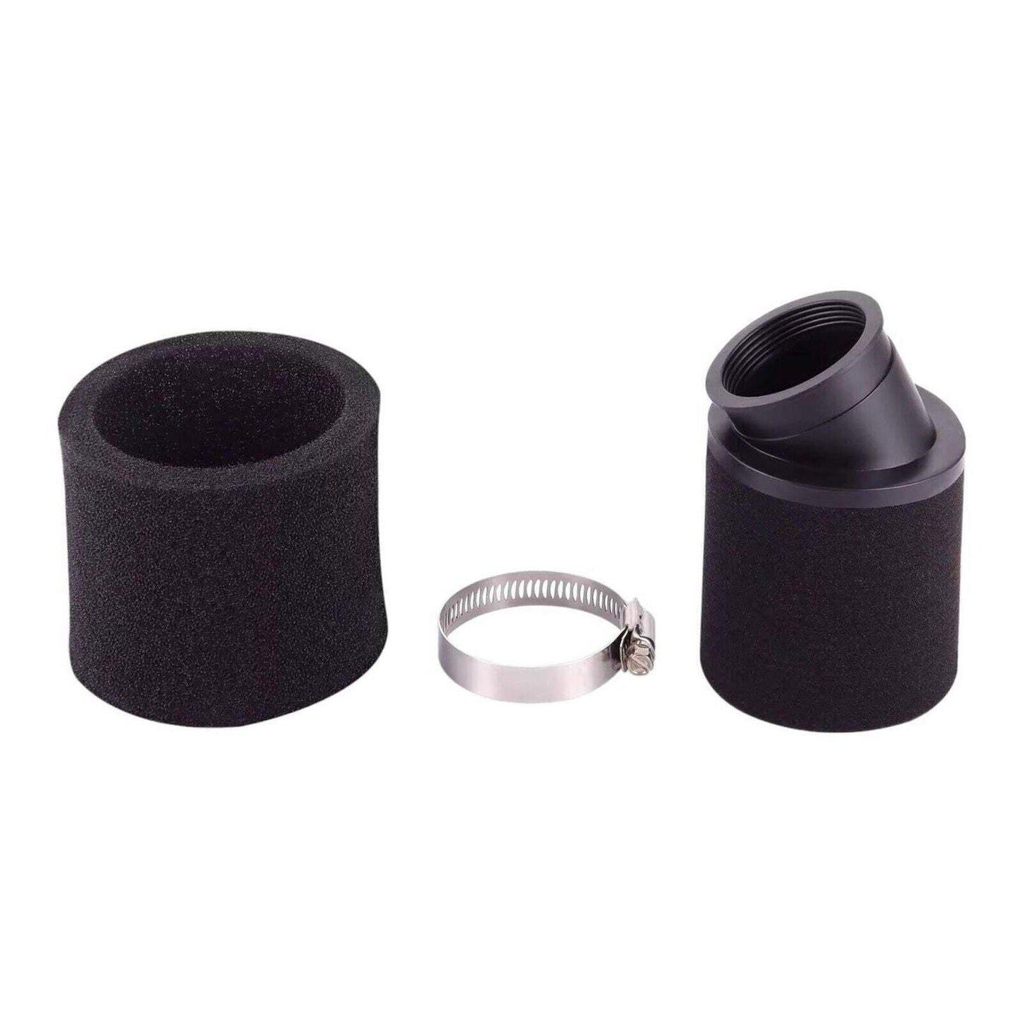 Universal 44mm-47mm Double-Foam Wall Air Filter Fits Motorcycles ATVs Scooters T