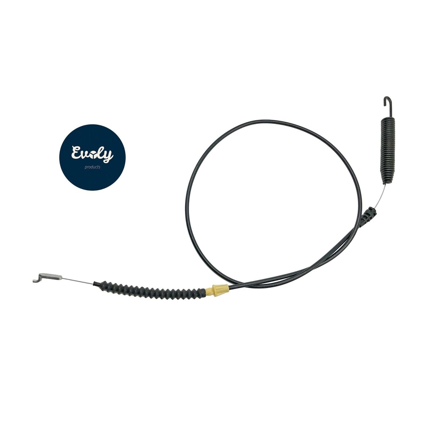 Replacement Deck Engagement Cable for Cub Cadet LTX1040 LTX1042 LTX1045 LTX1046 LTX1050H Fits Troy-Built MTD Craftsman Huskee White Engagement Cable