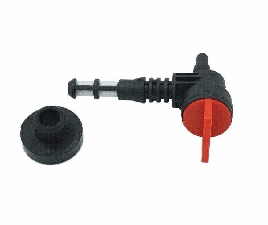 Generic Replacement Fuel Switch Valve with Grommet Fits Briggs Spec Kohler Spec
