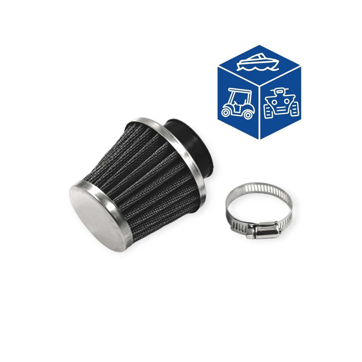 1P0-14451-00 5JW-14451-00 High Flow HP Air Filter [38mm to 41mm] Fits Universal