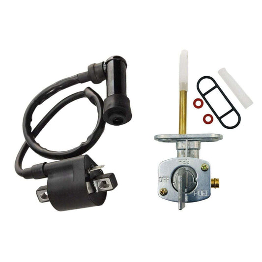[3KJ-82310-10-00 166-82370-20-00] Fits Yamaha Warrior 350 ATV Ignition Coil Asse