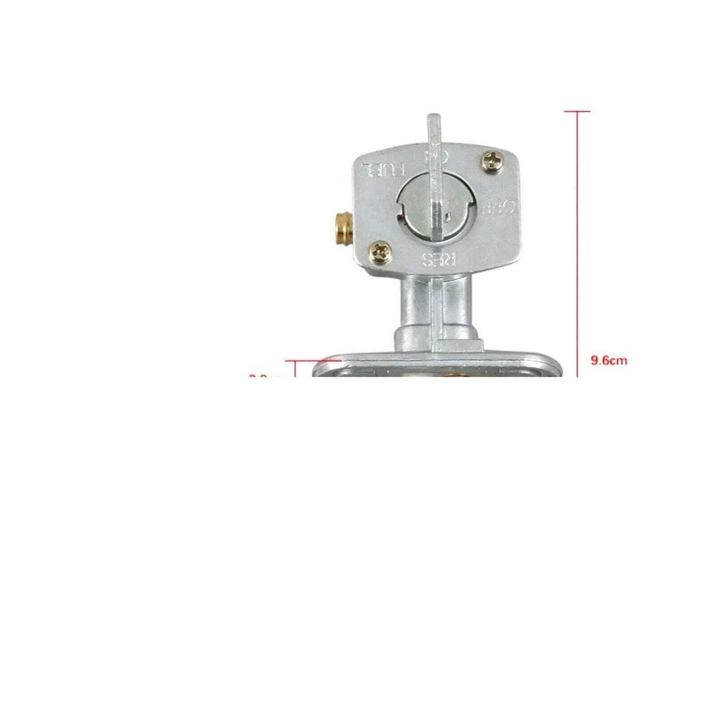 Replacement Gravity-Fed Fuel Petcock Assembly [EN500 Vulcan 750 VN750 (1988-2006