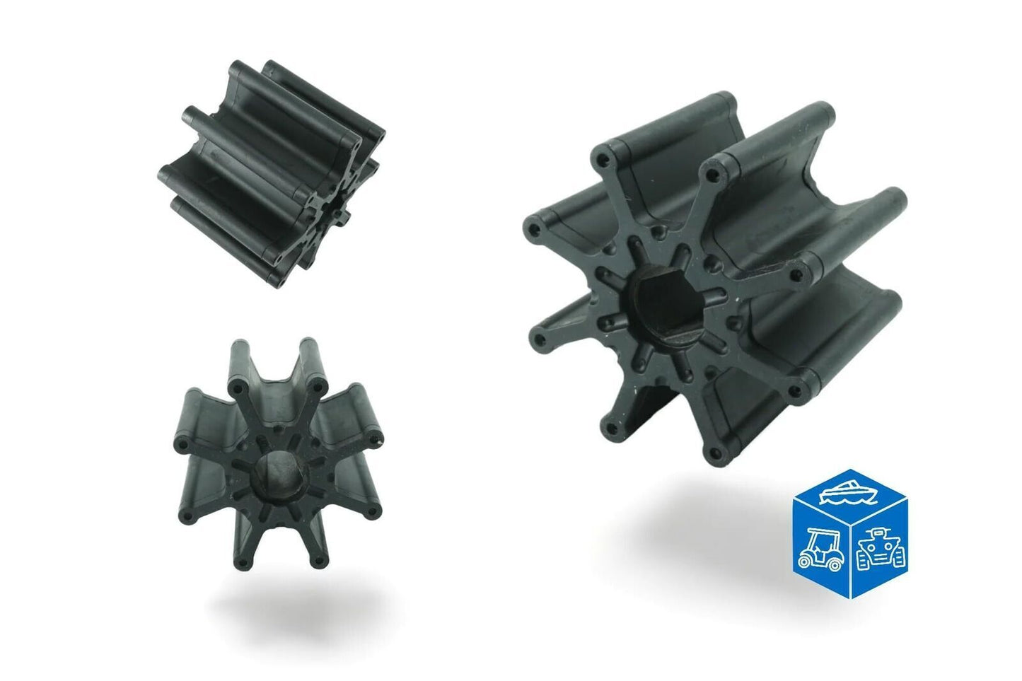 Replacement Impeller and O-Ring Kit [47-8M0104229 18-30161 89700 47-8662232A2] F