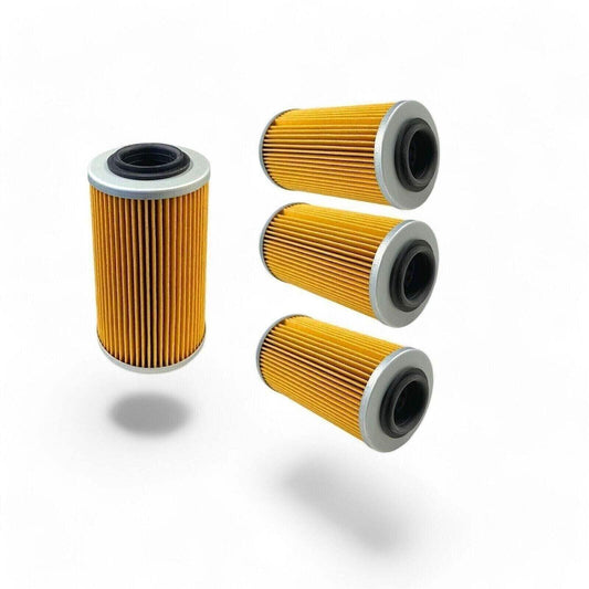 4-Pack Replacement Oil Filter for Sea-Doo 420956741 420956740 GTI GTX RXP RXT GT