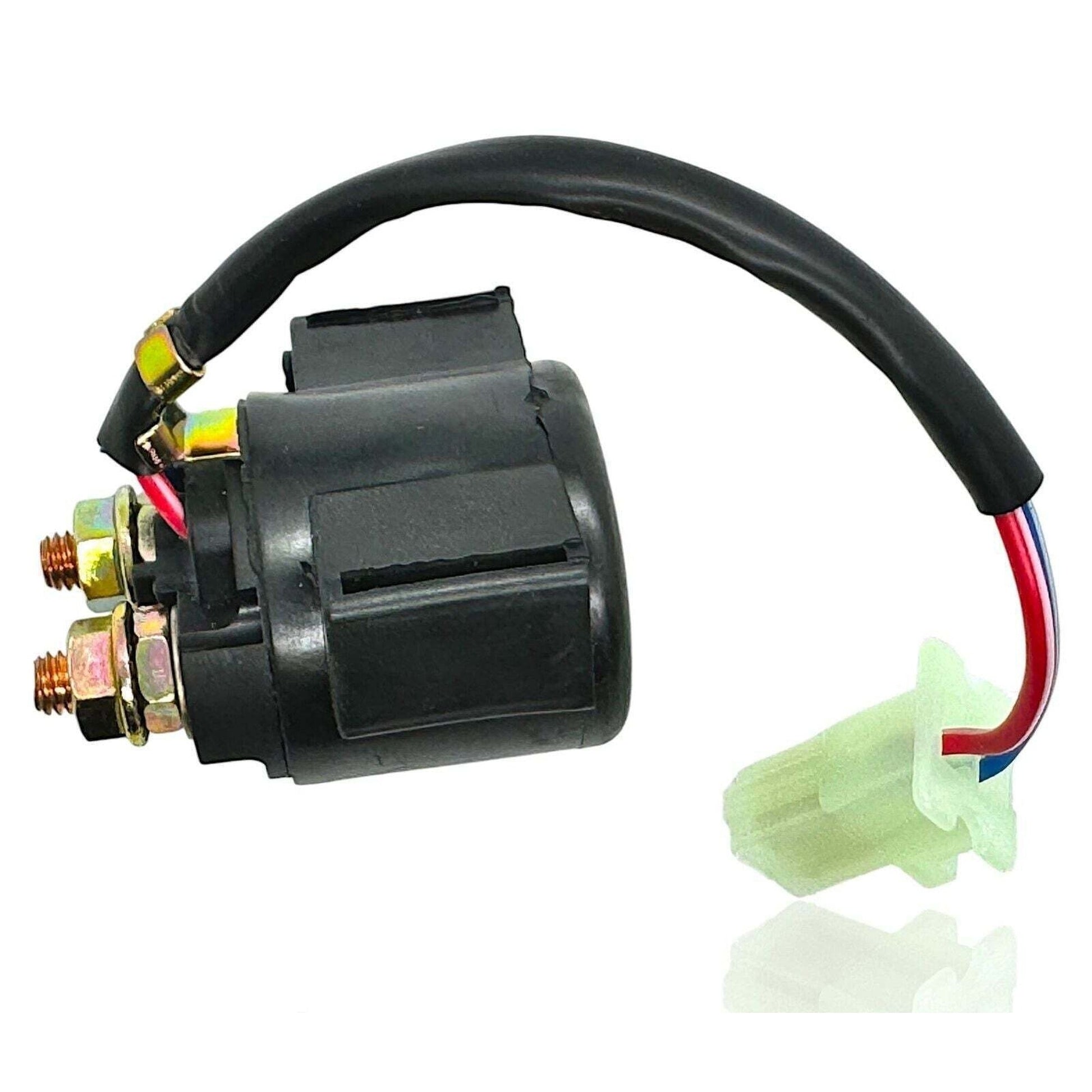 New High-Quality Starter Relay Solenoid Fits Honda TRX125 TRX200 TRX250 TRX300 ATVs - OEM Replacement for Reliable Starting Performance Relay Solenoid