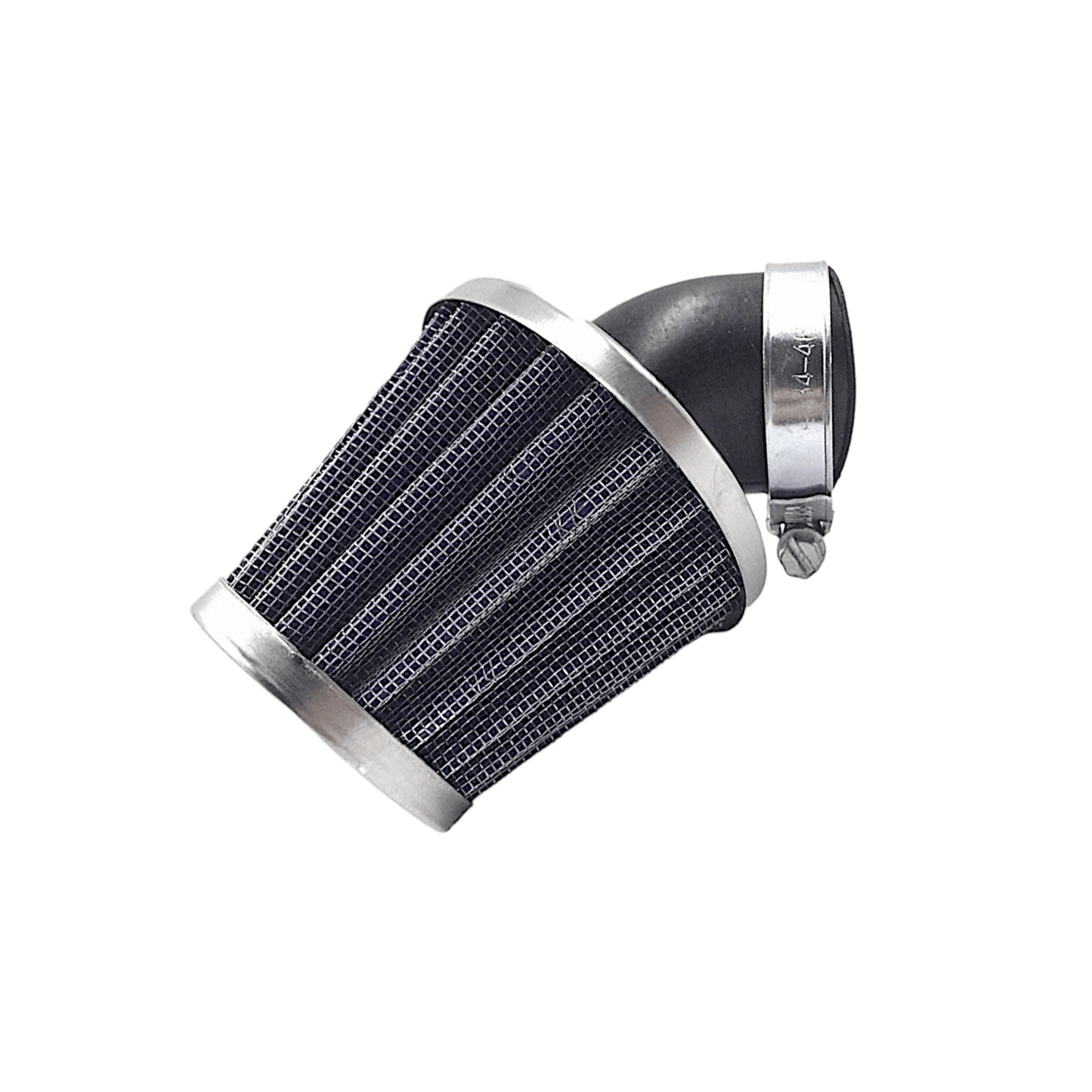 35mm High Performance Air Filter with 45 Degree Mounting Elbow Washable Reusable Compatible with Various Models Specifications Included Air Filter