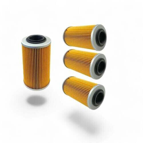 4-Pack Replacement Oil Filter for Sea-Doo 420956741 420956740 GTI GTX RXP RXT GT