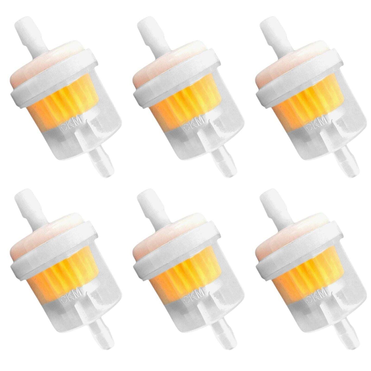 (6pc) 1/4" 6mm Magnet Fuel Filter Cleaner 50cc 110cc 125cc 150cc 250cc ATV Quad