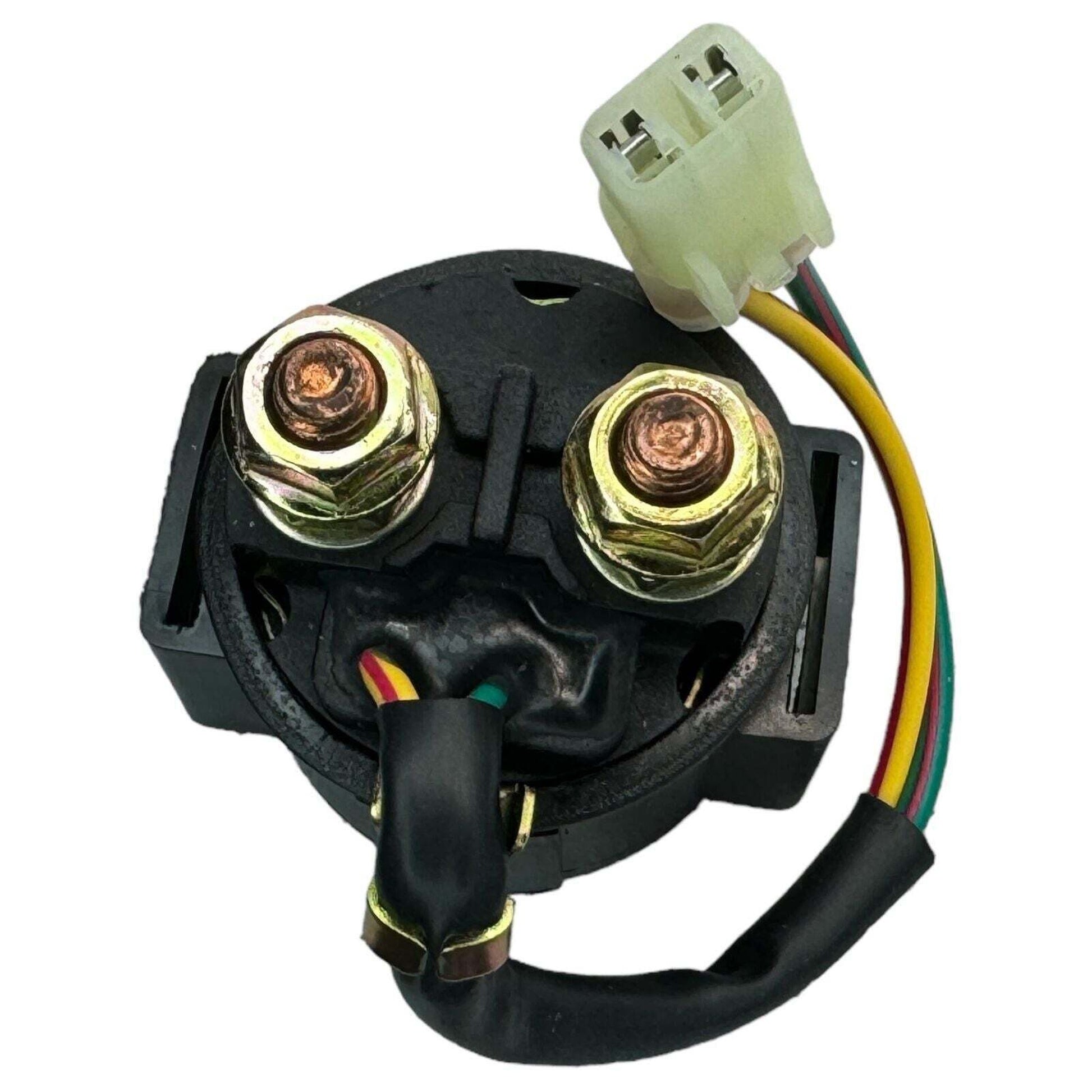 Starter Relay Solenoid for Fits HondaRancher 350 400 450 500 Foreman ATV Models 2000-2006 Compatible with OEM Part Numbers 35850-HM7-000 Starter Relay