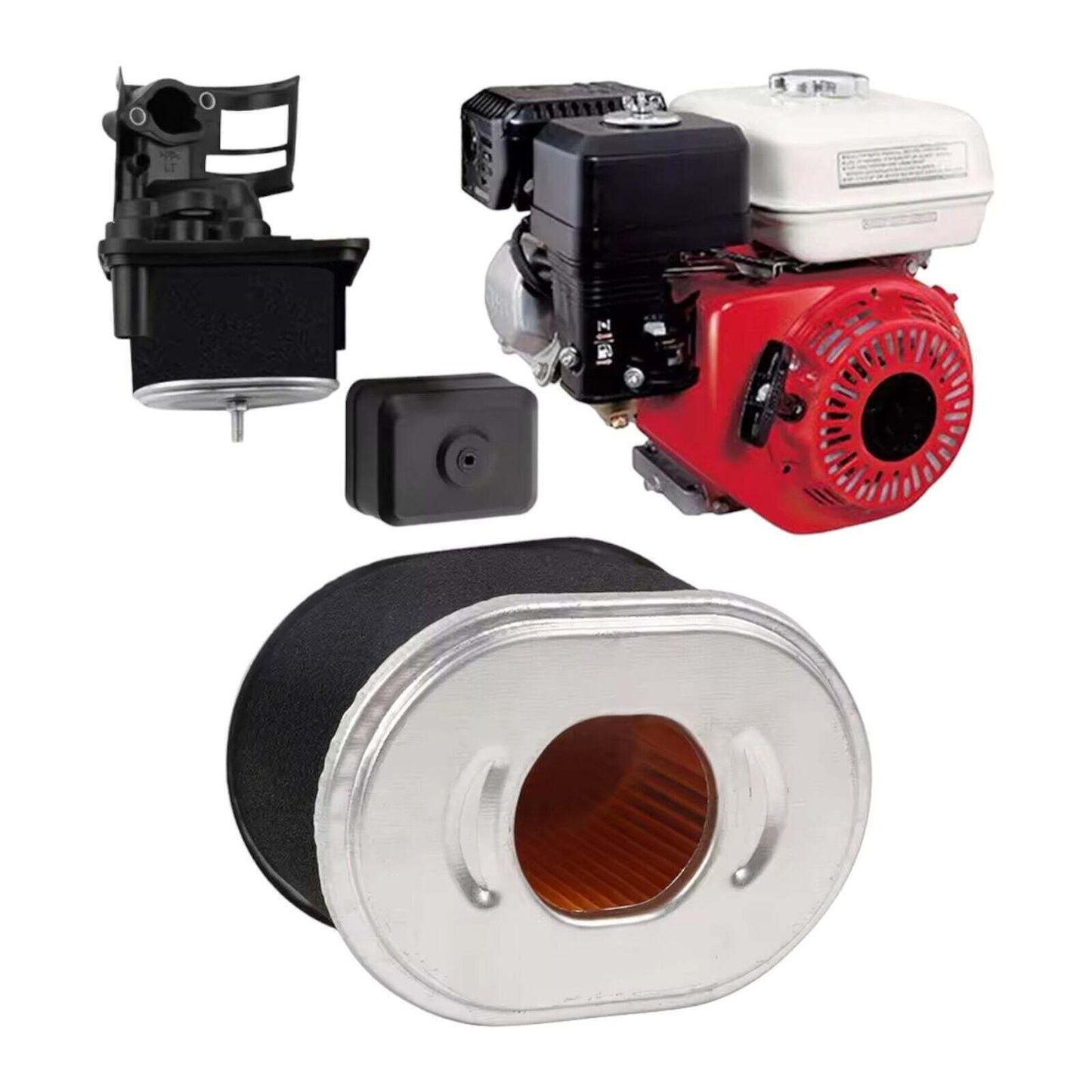 Replacement Air Filter Compatible with GX160 GX200 5HP 5.5HP 6.5HP Engines Compa