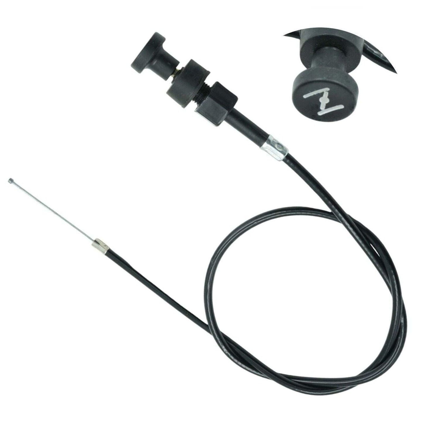 Choke Cable 36" 11mm Thread [4X4-26331-01-00] Fits Yamaha PW50 Y-Zinger Motorcyc