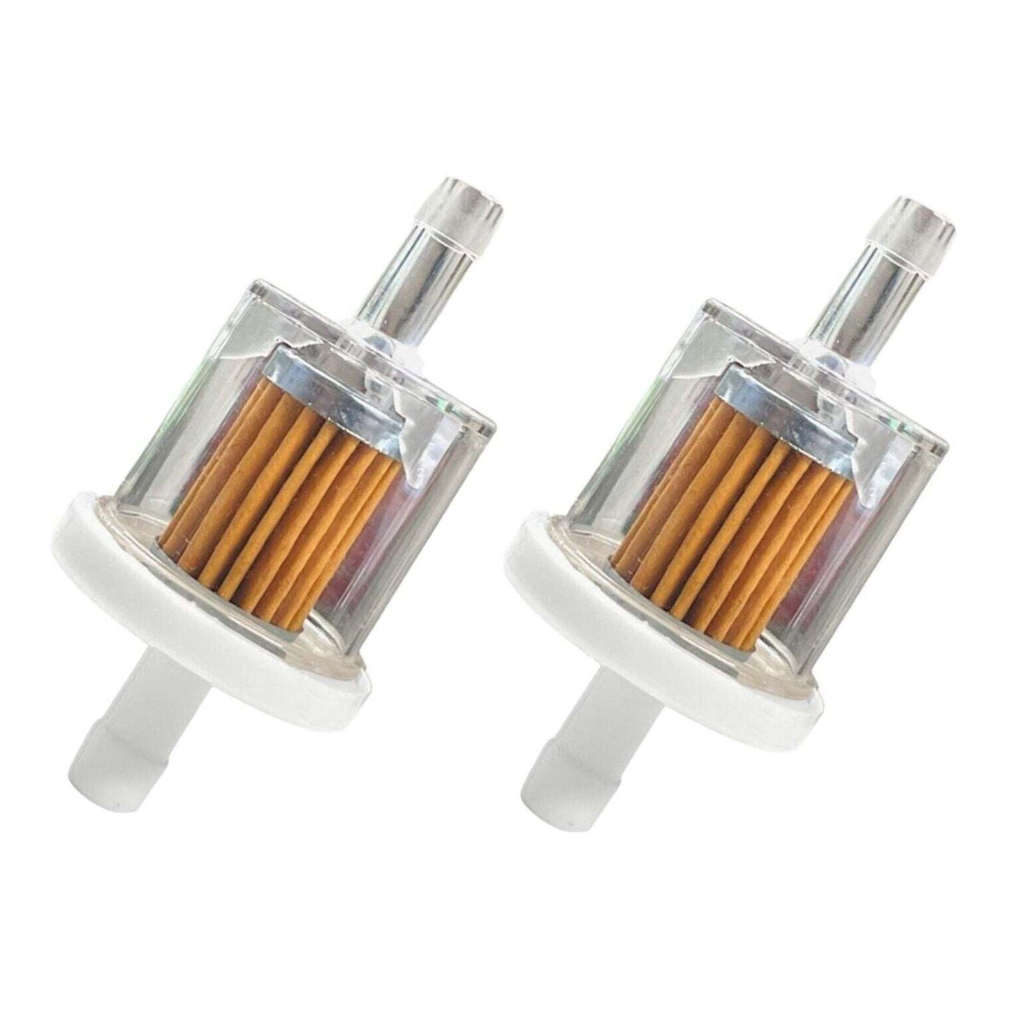 2-Pack Fuel Filter for Kawasaki Briggs Oregon Stens Small Engines Lawn Mowers Generators Compatible with OEM 493629 691035 49019-7001 Fuel Filter