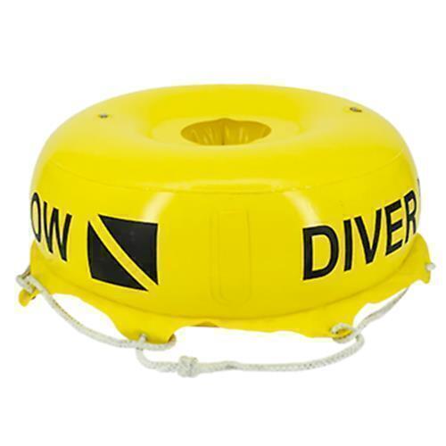 22" Diver Below - Diving Safety Float - Scuba Snorkeling Diving Buoy Inflatable