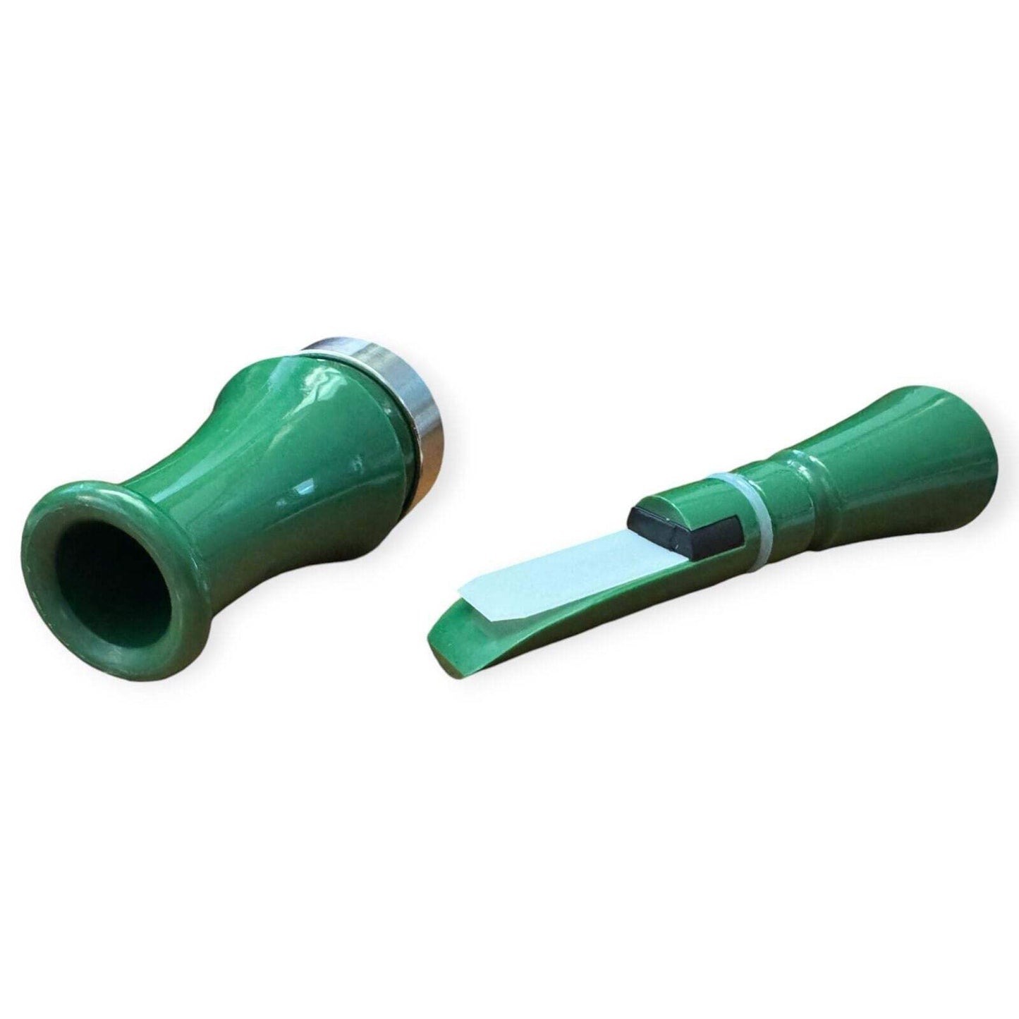 Green Steel | ABS Plastic Mallard Duck Call for Beginners and Novice Hunters, Du