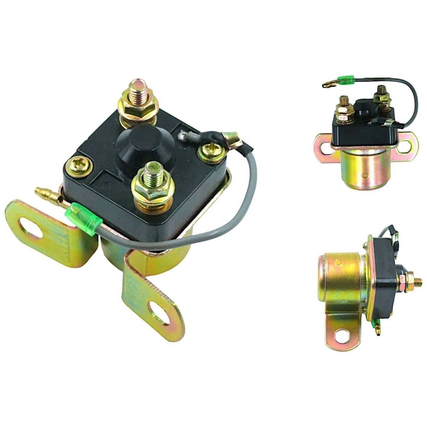 Starter Relay Solenoid for Polaris Sportsman 325 400 ATV Fits OEM 3085521 4011335 4010930 Bolt Hole Mount Spacing 2 inches Starter Relay