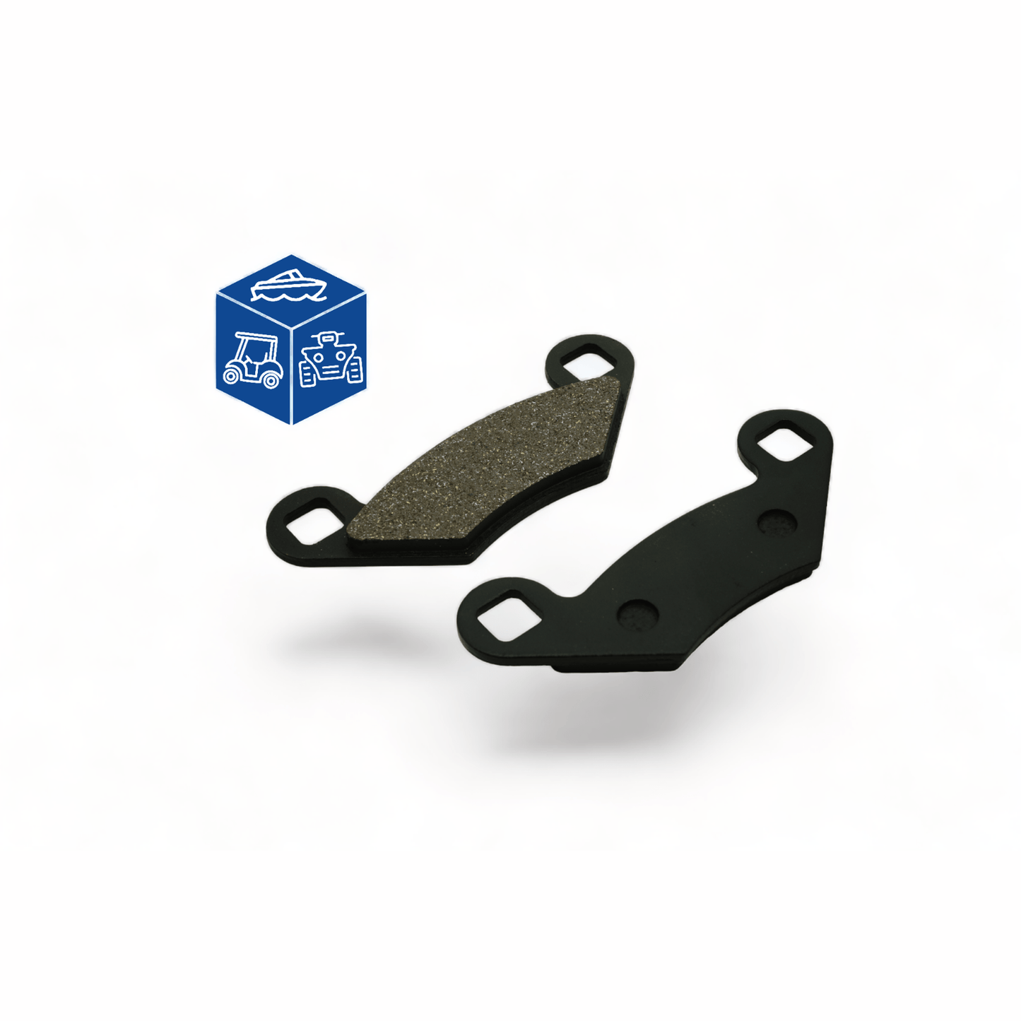 Front Brake Pads for Polaris Sportsman 500 2000-2012 Semi-Metallic OEM Replacement Compatible with Various Polaris Models Brake Pads