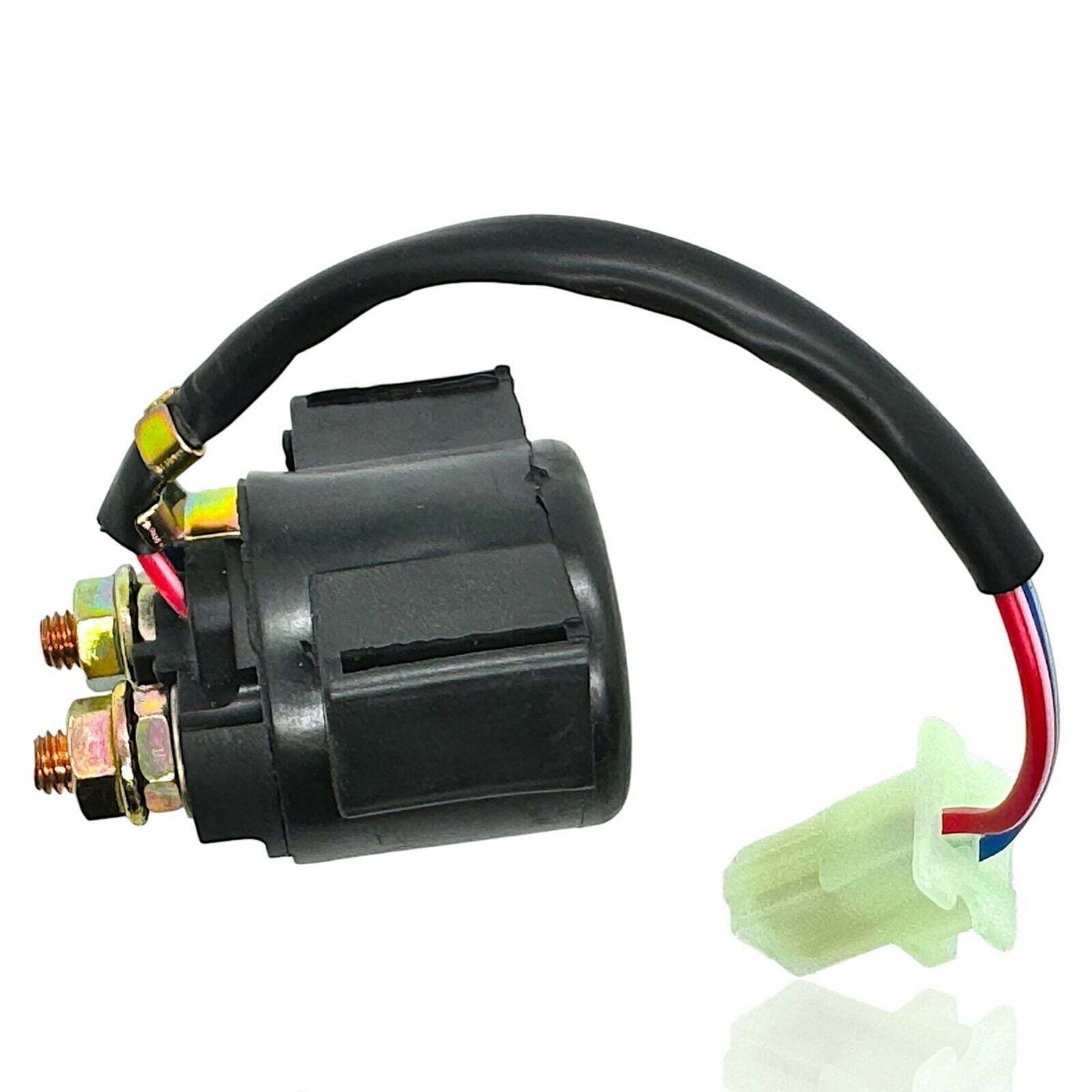 Starter Relay Solenoid Fits Yamaha YFM350 YFM400 YFM600 ATV Warrior 350X Wolverine 350 Big Bear 350 Kodiak 400 Grizzly 600 Grizzly125 Relay Solenoid