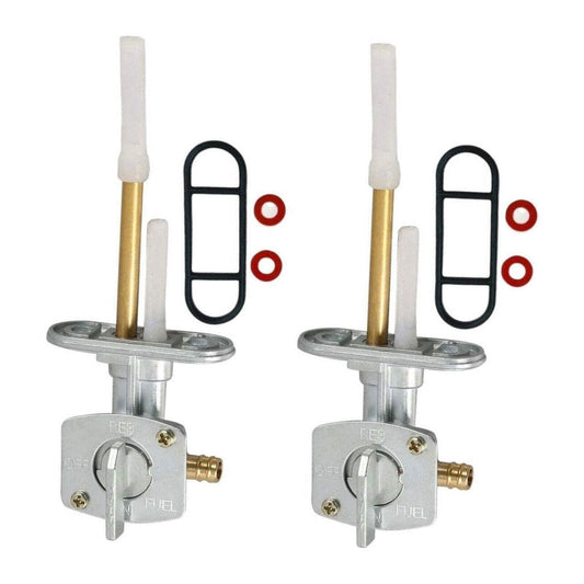 [51023-1401 51023-1141] Fuel Petcock Switch 2-Pack Replacement Bayou 400 ATVs [1