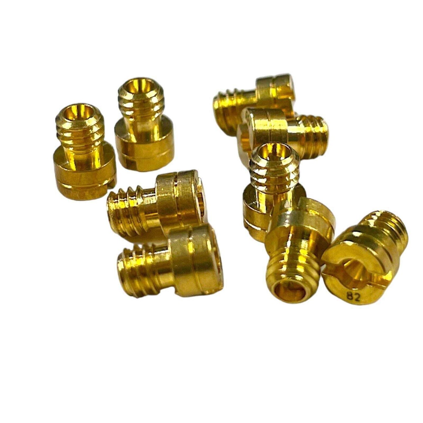 Generic Replacement GY6 PZ19 Carburetor Main Jets Set 10pcs Fits Scooter ATV Mop