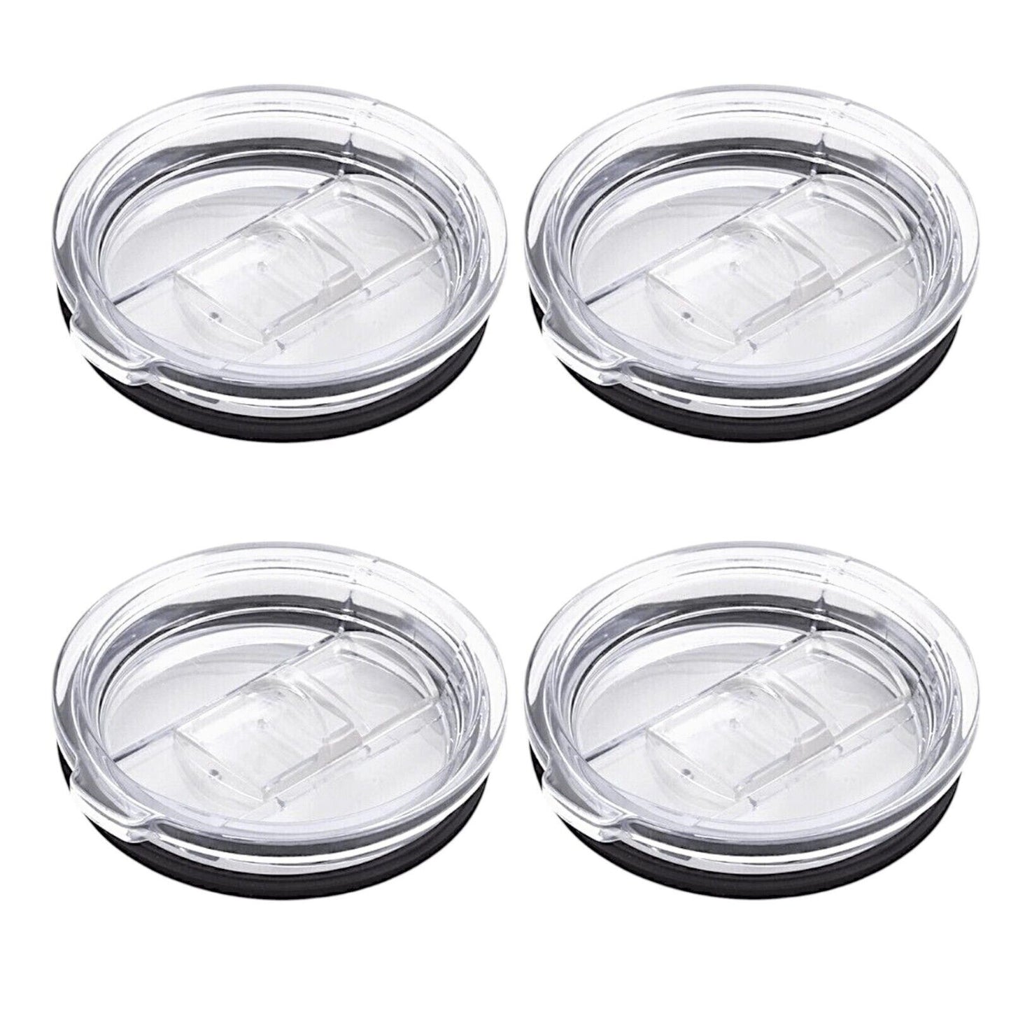 [4-Pack] 30oz 40oz Slide Top Lid Fits YETI RTIC Ozark 3.75" 4-PACK Replacements