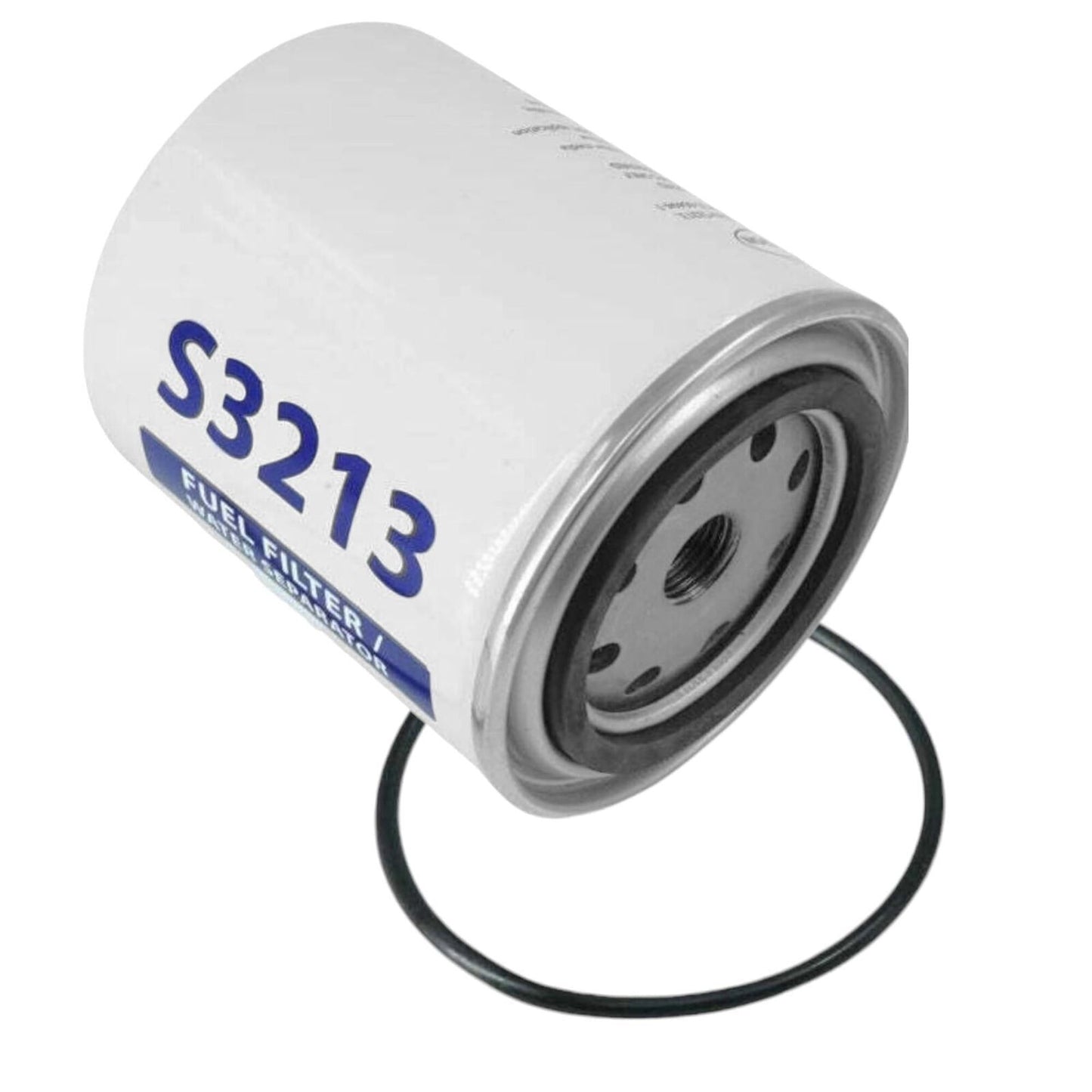[4-PACK] S3213 (4 in x 3.6 in) Fuel Filter and Water Separator Element,11/16" Th