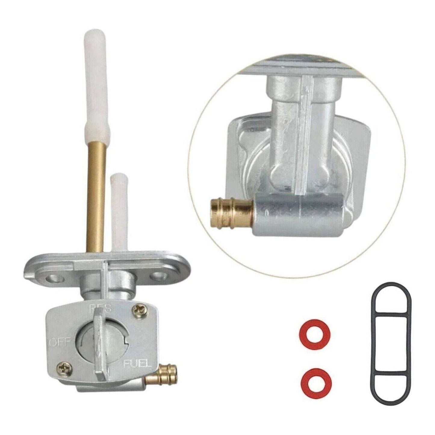 [YFM660R Raptor Fuel Valve Replacement Kit 2001-2005] Compatible with Yamaha Mod