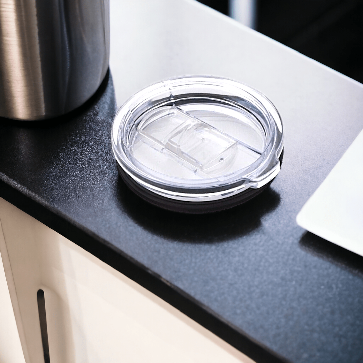 2-Pack Splash Proof Lid [Fits 92mm-95mm Diameter] Compatible with YETI Rambler 3