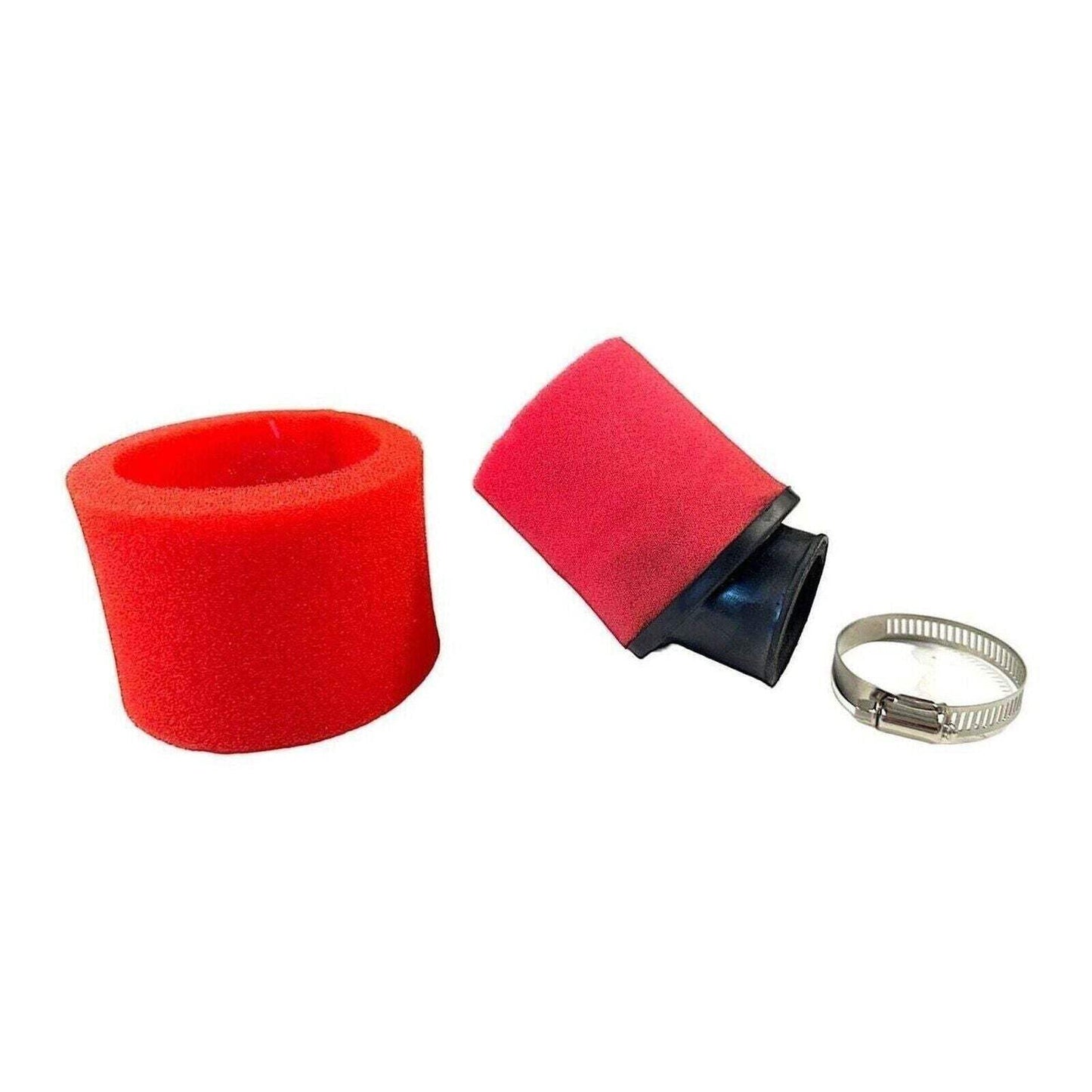 38mm Foam Air Filter for ATVs Dirt Bikes Mopeds Motorcycles 50cc to 150cc Adjust