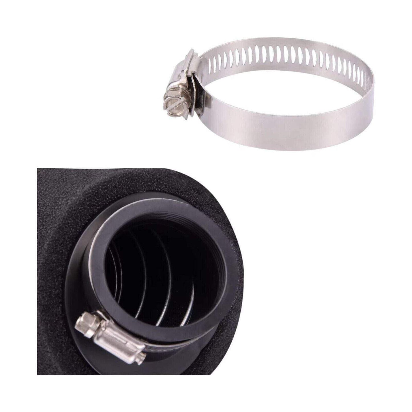 Generic Replacement 38mm Angled Bent Air Filter Fits Suzuki Yamaha Honda Kawasak