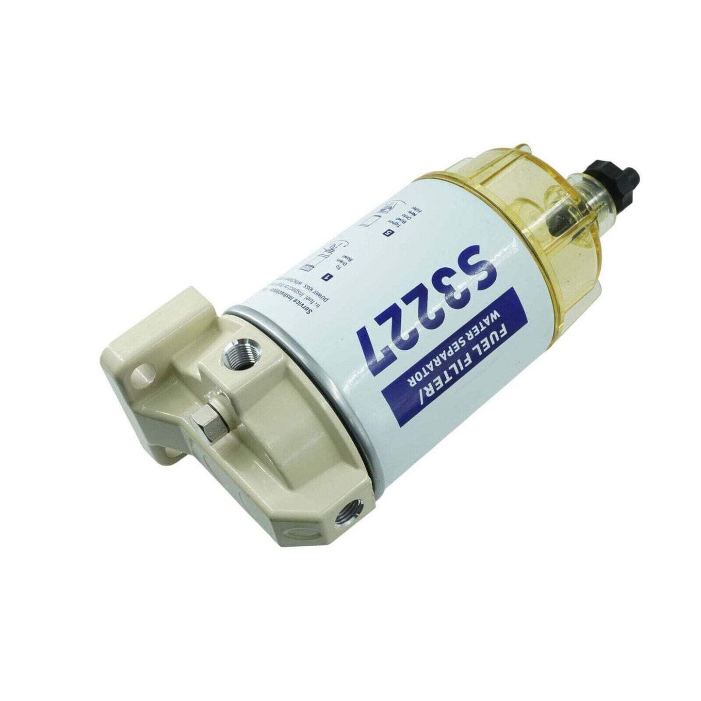 S3227 18-7948 9-37882 Fuel Water Separator [490R-RAC-01 320R] Fits Marine Gasoli