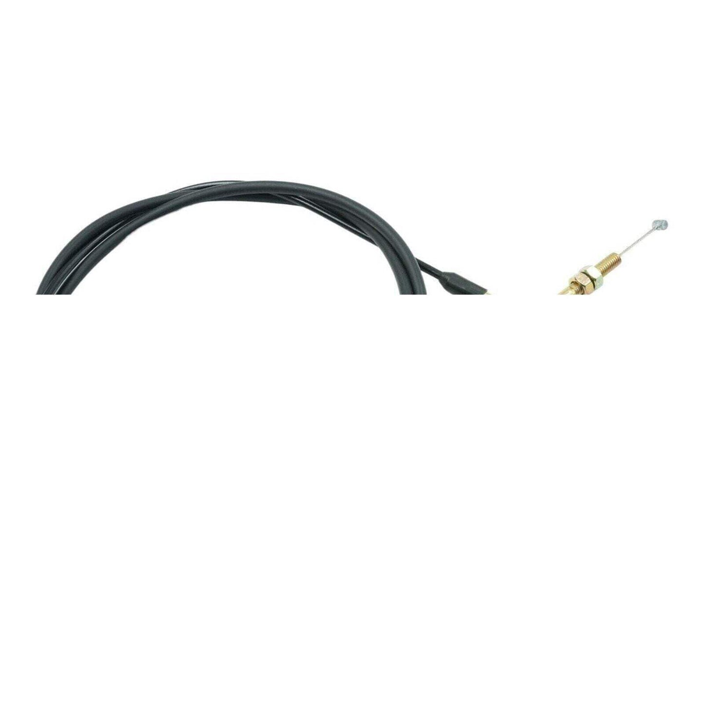 Universal 8mm Angled Throttle Cable [75-inch] Fits Motorcycles ATVs Dune Buggies