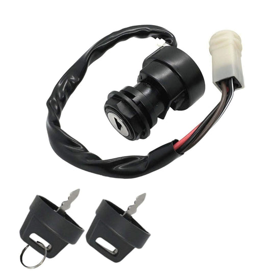 Ignition Key Switch [2FJ-82510-02-00 1UY-82510-02-00] Compatible with Yamaha War