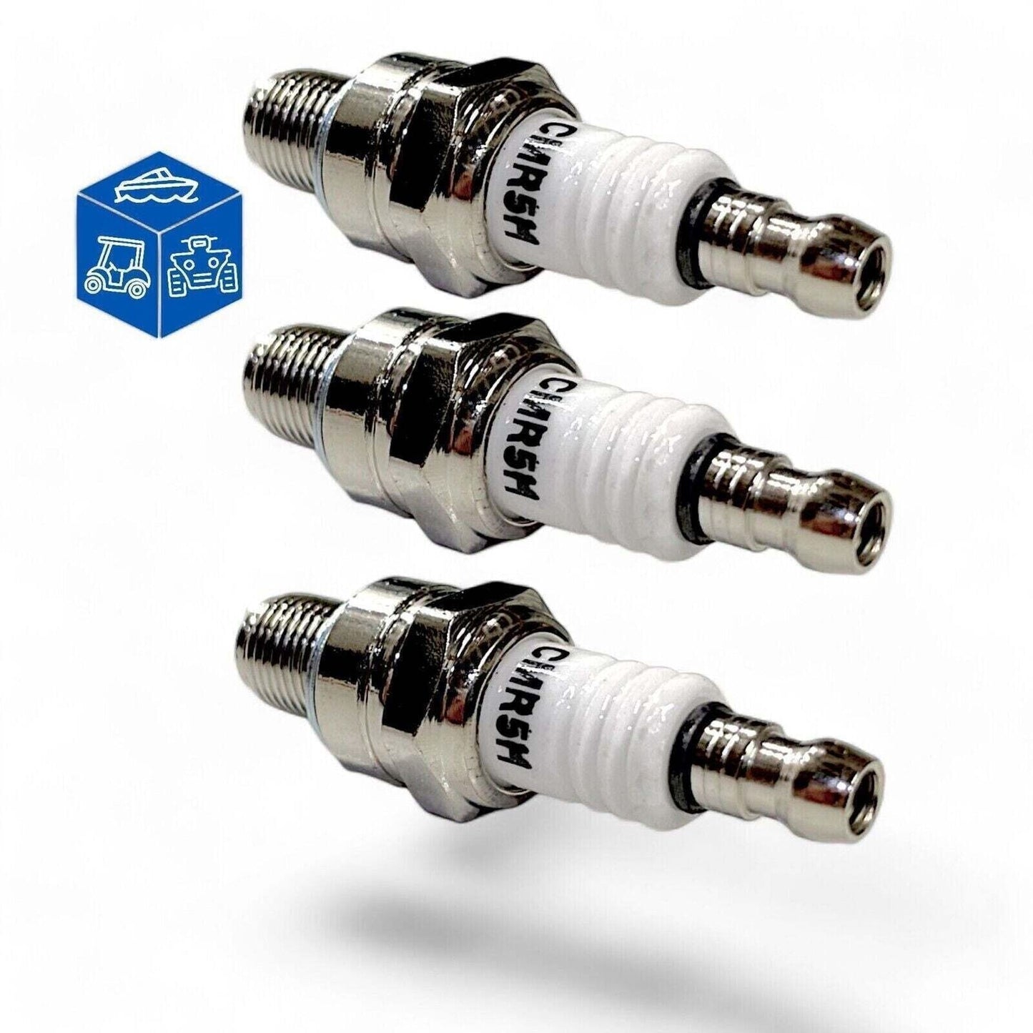 (3-Pack) 7599 CMR5H Spark Plug 3-Pack For Stihl Spec Husqvarna Spec Honda