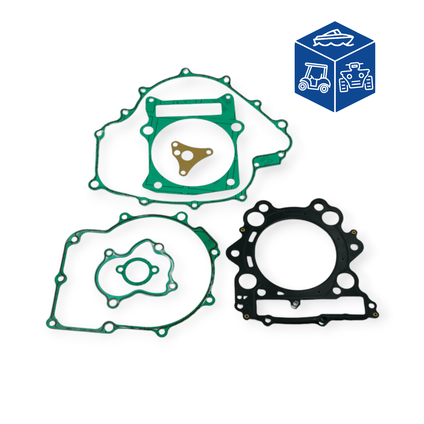 Gasket Kit Fits Yamaha Rhino YFM 660 SXS 2004-2007 Top End Head Clutch Gaskets OEM Quality Durable Sealing for Maintenance and Repair Gasket Set