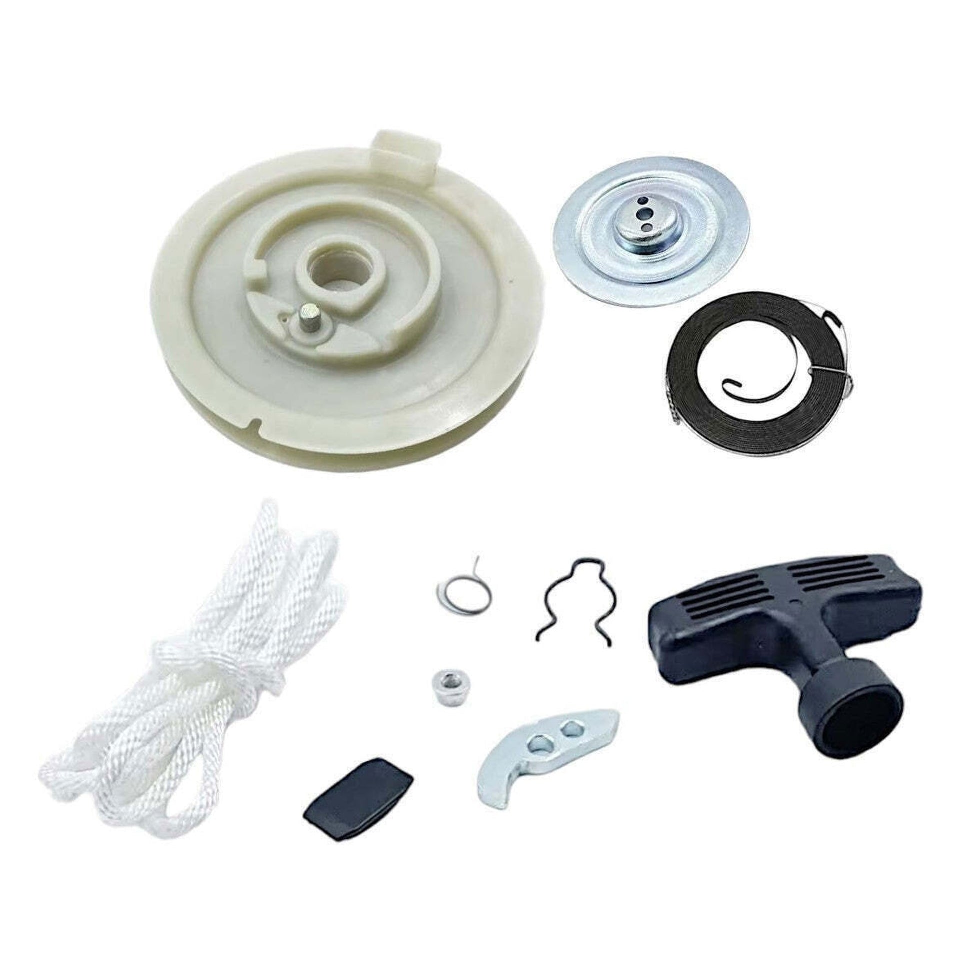 Recoil Starter Rebuild Kit Fits Polaris Sportsman Xpedition ATP 330 Xplorer 300 400 500 Trailblazer Magnum Big Boss OEM Replacement Recoil Starter Rebuild Kit