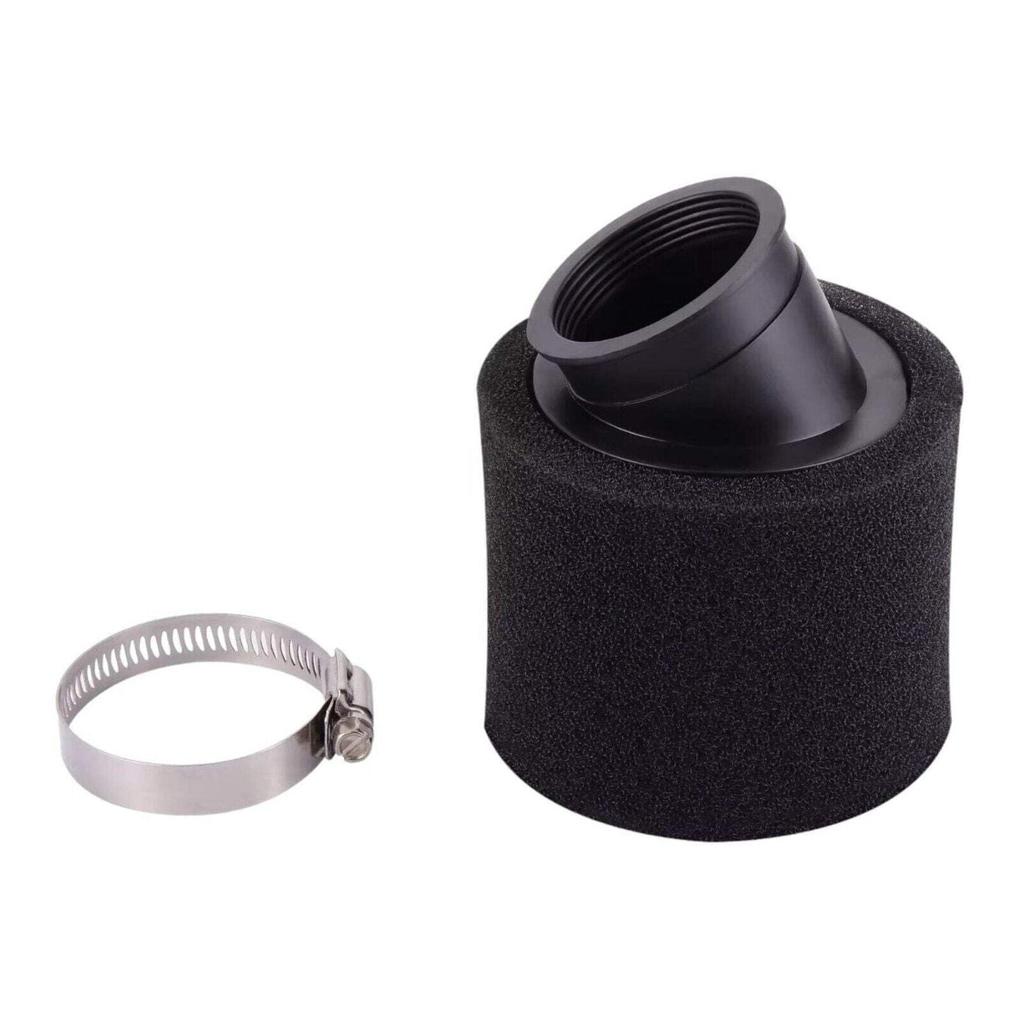 Universal 44mm-47mm Double-Foam Wall Air Filter Fits Motorcycles ATVs Scooters T